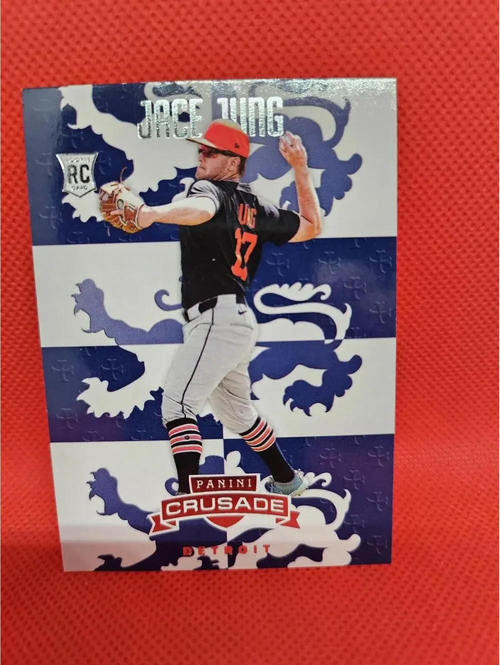 Jace Jung (RC)  2025 Panini Crusade Rookie  #78 - Tigers - RAW Mint